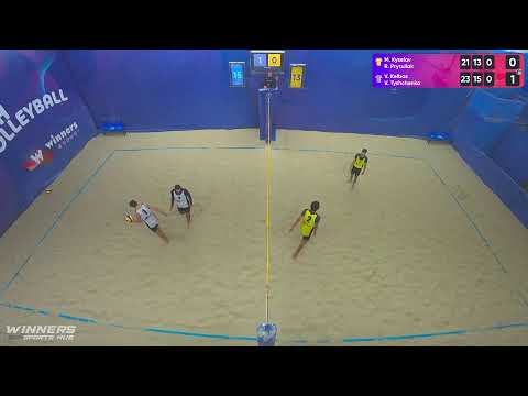 08:45 M. Kyselov / R. Prytuliak - V. Kelbas / V. Tyshchenko 10.10.2022 | Winners Beach Volleyball