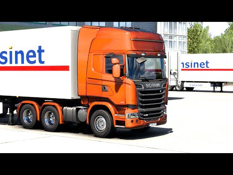 ETS 2 - Scania R490 Transporting Dry Milk from Dresden to Leipzig