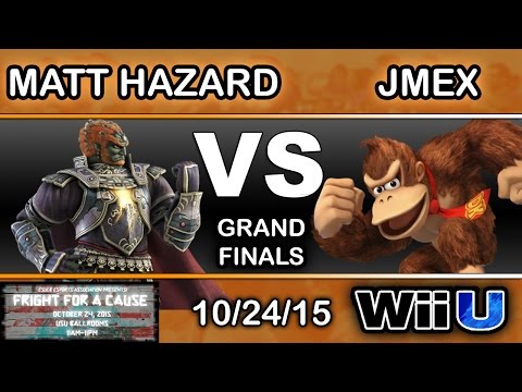 Fright For A Cause – Matt Hazard (Ganondorf) Vs. 2GG | Jmex (Donkey Kong) Grand Finals - Smash Wii U
