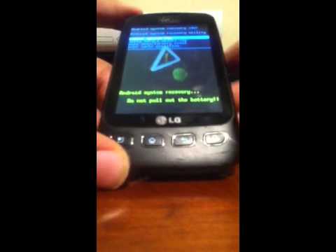 How to unlock Lg Optimus V