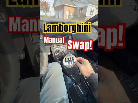 Manual swap time! #lamborghini #gallardo #superleggera