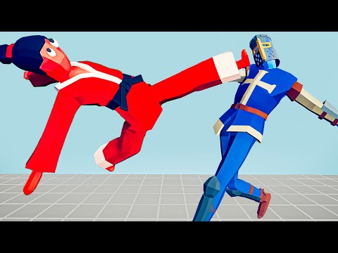 BASIC TAEKWONDO vs EVERY UNIT - Totally Accurate Battle Simulator TABS
