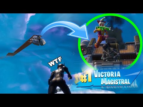 GANANDO CON UNA LANCHA DESDE EL CIELO!! - Fortnite