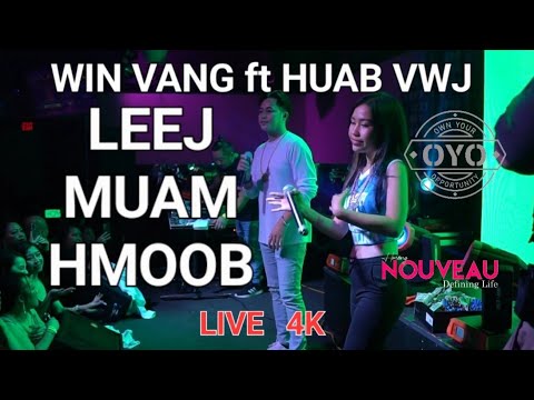 Win Vang ft Huab Vwj - Leej Muam Hmoob (Official Live Performance) Hickory, NC USA