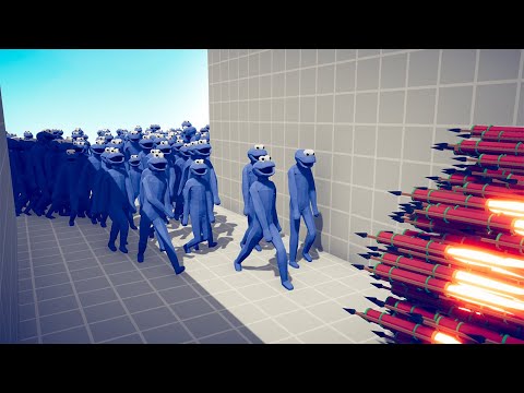 100x COOKIE MONSTER vs EVERY GOD - TABS | Totally Accurate Battle Simulator 2022