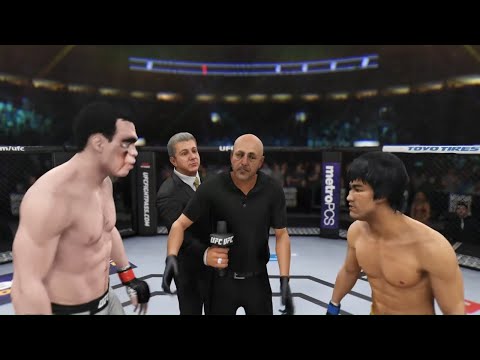 Bruce Lee vs. Old Doctor - EA Sports UFC 3