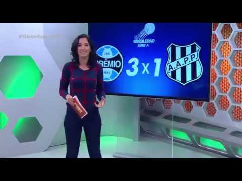GLOBO ESPORTE RS MATÉRIA GRÊMIO 3X1 PONTE PRETA