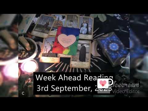Week Ahead Tarot Reading From 3rd September, 2023