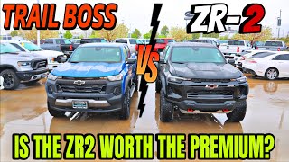 2024 Chevy Colorado Trail Boss VS 2024 Colorado ZR2: Which Truck Is The Better Buy?