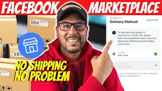 How to Fix SHIPPING OPTION on Facebook Marketplace 2023