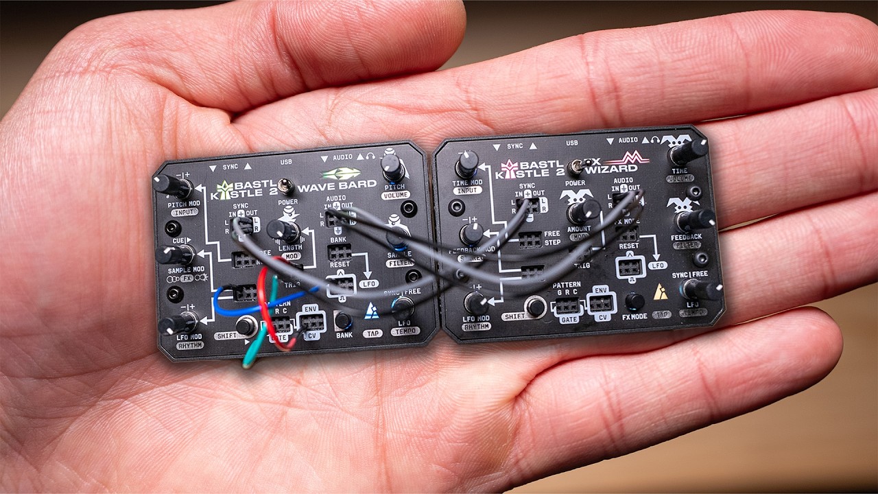 Bastl Kastle 2 series: FX Wizard / Wave Bard sample player