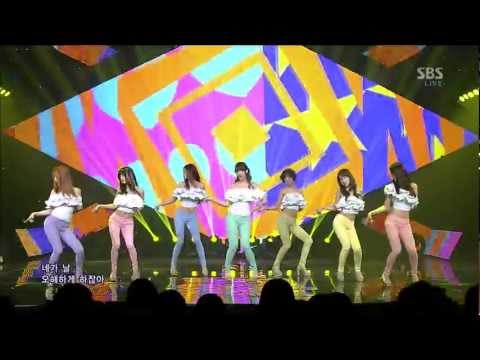 [1080p HD] 130303 Inkigayo Rainbow - Tell me Tell me