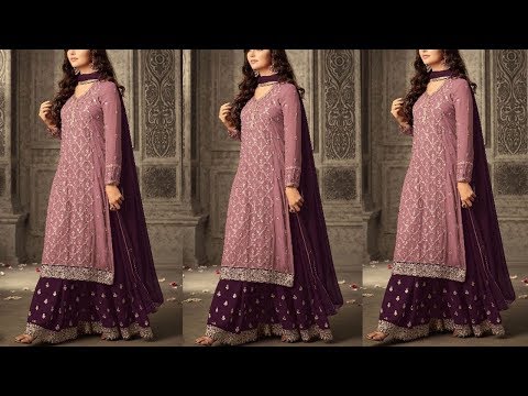 Long kurti with skirt/ latest kurti with ghagra designs/ lat...