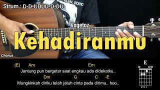 Download lagu Kehadiranmu - Vagetoz | Tutorial Chord Gitar Mudah dan Lirik mp3