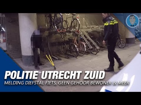 POLITIE | UTRECHT ZUID | MELDING DIEFSTAL FIETS | GEEN GEHOOR BEWONER & MEER