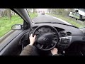 Ford Focus MK1 1 8 TDCI 2003 POV Drive