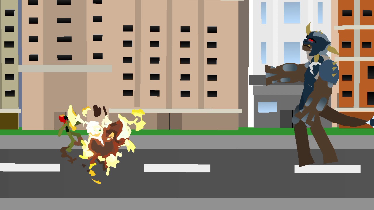 Ben 10 UAF and Ben OV Vs Albedo OV and Mad Ben