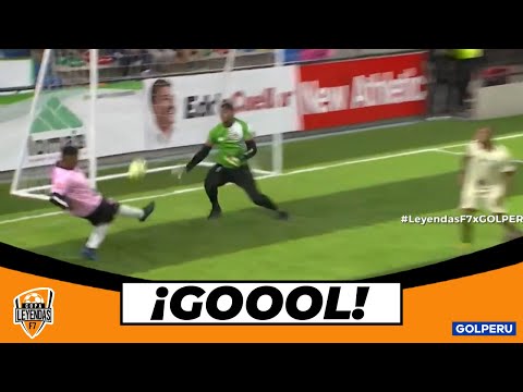 Copa Leyendas de Fútbol 7: Arnold Zuluaga anotó así el Universitario 0-1 La Misilera