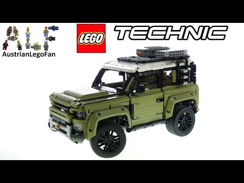 LEGO Technic 42110 Land Rover Defender - Lego Speed Build Review