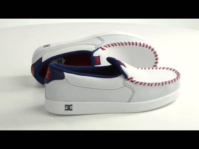Vídeo relacionado con DC Shoes Villain 2 Casual Slip on Skate Shoe Slipper, Zapatos Hombre, White, 40.5 EU