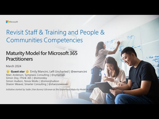 Msmm Understanding the Maturity Model for Microsoft 365: A Comprehensive ...