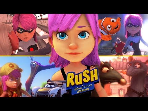 Rush: A Disney-Pixar Adventure All Cutscenes | Full Game Movie (PC, X360, XB1)