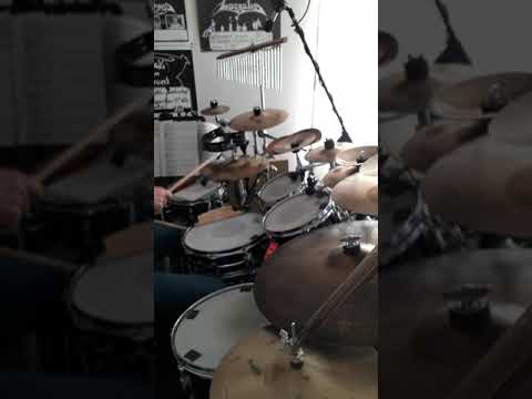 Double bass drum triplets 79 D, 140 Bpm