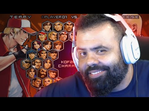 Jogando com os Inscritos um The King of Fighters 2002 Unlimited Match