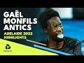 Gaël Monfils ANTICS vs Cerundolo | Adelaide International 1 2022
