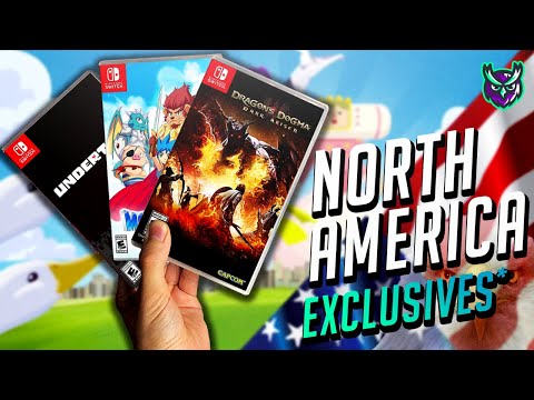 20+ North American Switch Exclusives! Physicals Europe Didn't Get!