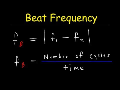 Beat Frequency Physics Problems