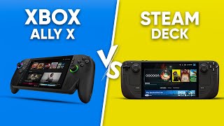 ROG Xbox Ally X vs Steam Deck - Which One is Better?