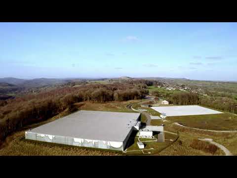 360 drone footage of Fritchley, Crich, Ambergate reservoir - in Derbyshire