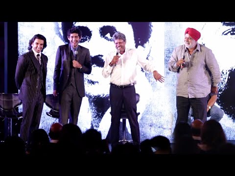 1983 World Cup Indian Cricket Team FUNNY Moments At Kapil Dev's Biopic Movie Launch | 83 Movie