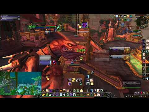 Disc Priest & Destro Lock - Arenas 2v2 1900 Rating WoW BfA 8.2