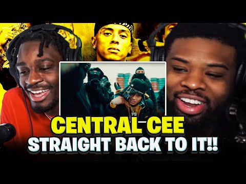 Americans FIRST TIME reacting to UK Drill! Central Cee - Straight Back To It! (Official Music Video)