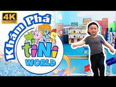 Khám phá khu vui chơi TiniWorld Sài Gòn | Boppy Family 4K