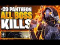 ALL Final Wing Pantheon Boss Kills (Godslayer Title) [Nezarec Sublime]