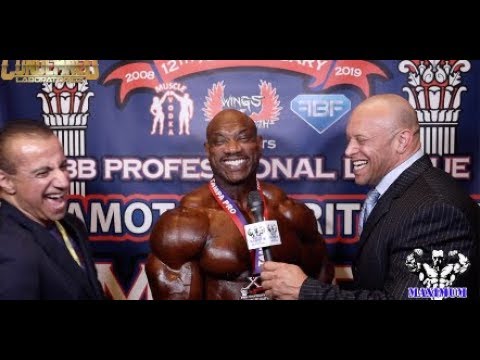 Dexter Jackson Interview Open Bodybuilding Champion | 2019 IFBB Pro. League Tampa Pro