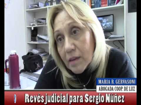 NORTV Maria Rosa Gervasoni Revés judicial para Sergio Núñez