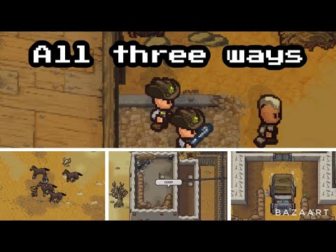 How to Escape from Rattle Snake Springs in The Escapists 2 (All three ways)