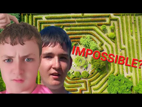 ATTEMPTING THE IMPOSSIBLE MAZE... WITH ANDREW