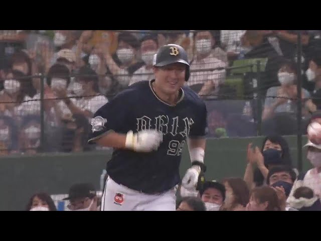 【4回表】バファローズ・杉本裕太郎 意表を突くセーフティバントを決める!! 2022年6月18日 埼玉西武ライオンズ 対 オリックス・バファローズ