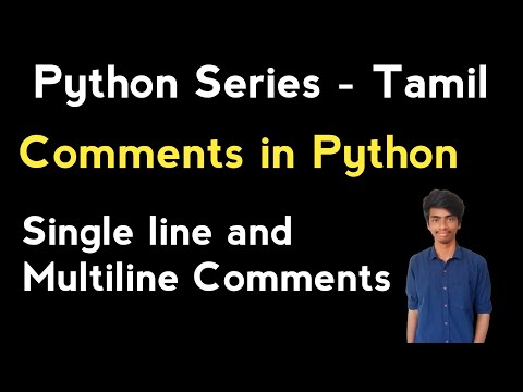 Language Tamil Python Comments