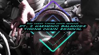 How to Diagnose & Replace Any Chevy 350 / 5.7L Timing Chain Pt2 Timing Chain Inspection and Removal