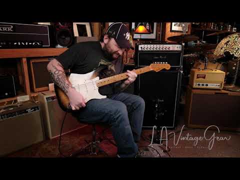 Two Rock Classic Reverb Signature Head & 2x12 Cab Featuring Josh Smith Playing a Strat with Fuzz!