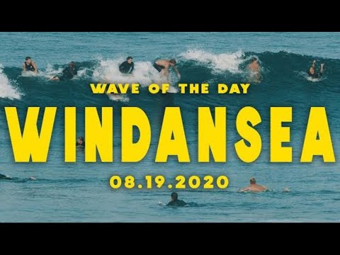 Fun wave at Windansea Beach