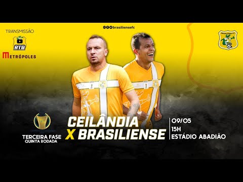 CANDANGÃO 2021 - CEILÂNDIA X BRASILIENSE - TERCE...