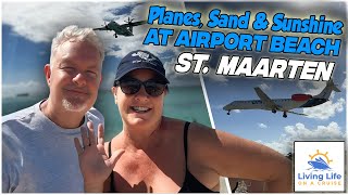 🦃 Thanksgiving at Airport Beach, St. Maarten ✈️🏝️ | A Holiday with a View!