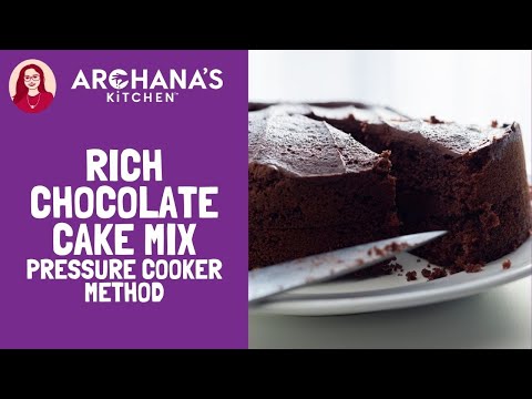 Archana's kitchen brown sugar free chocolate cake mix made f...